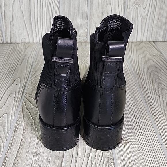 Kenneth Cole Reaction Salt Stretch Bootie Black Ankle Boots Womens Size 5 NEW - Picture 5 of 12